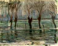 Claude-Oscar Monet - Flood Waters